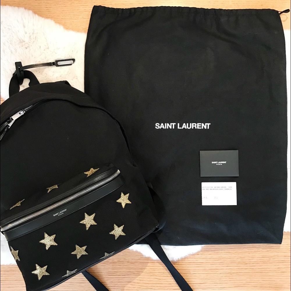 SAINT LAURENT City Backpack